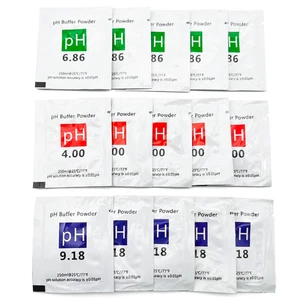 Set 15 Polveri Tampone Calibrazione PH 4.00 6.86 9.18 per PHmetri Joody - Foto 1 di 12