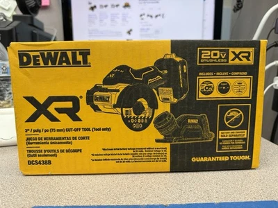 DEWALT DCS438B 20V XR Cordless 3 in. Cut-Off Tool Bare Tool New - Image 1 of 4