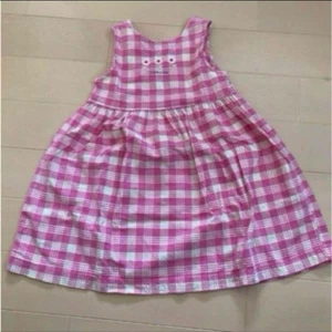Mono de Colección OshKosh B’Gosh Mono a Cuadros Talla 4T Rosa Vestido Jersey - Imagen 1 de 3