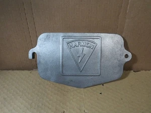 VINTAGE HARMON LIGHT CO STROMMAST ALUMINIUM ABDECKUNG BLITZSCHRAUBE - Bild 1 von 5