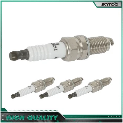 4Pcs Iridium Spark Plugs For 2012-2017 Fiat 500 2015-2018 Jeep Renegade 1.4L - Image 1 of 4