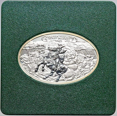 10 Zlotych 2010, Batalla de Grunwald 600 Aniversario, 1410, Jagiello, Ag 925 | Foto 1 de 2
