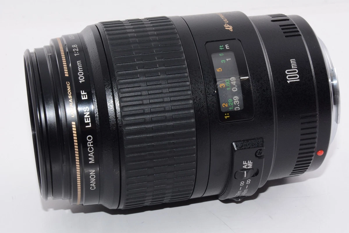 Canon EF f/2.8 100mm Focal Macro/Close Up Lenses for sale | eBay