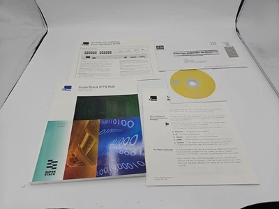 SuperSTACK II PS Hub User Guide + quick configuration cd MAY 1998 3COM MANUAL - Imagen 1 de 4