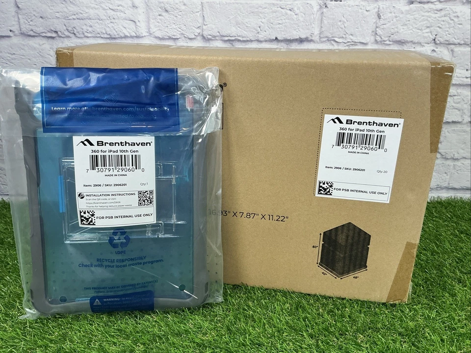 BOX OF 20 Brenthaven Edge 360 Case 10.2" iPad - Screen Protection 10th Gen NEW - Image 1 of 4