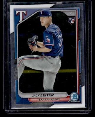 QTY Jack Leiter 2024 Bowman Chrome #70 RC - Image 1 of 2