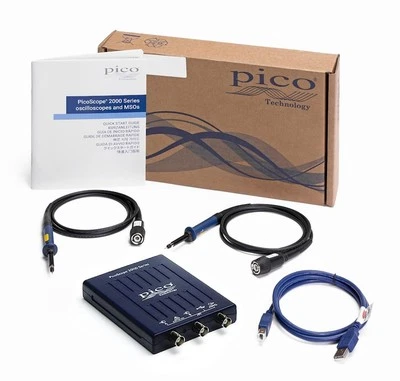 PICO TECHNOLOGY PicoScope 2204A Oscilloscope 2 Channels 10 MHz, 8 kS, Handheld USB PC
