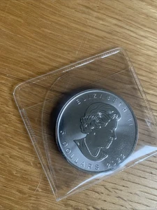 Canadá Maple Leaf 1 OZ Onza Plata 2022 5 Dólares  - Imagen 1 de 7
