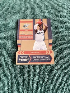 John Wall 2010-11 Playoff Contenders #1 Rookie of the Year Die Cuts Silver /299 - Picture 1 of 2