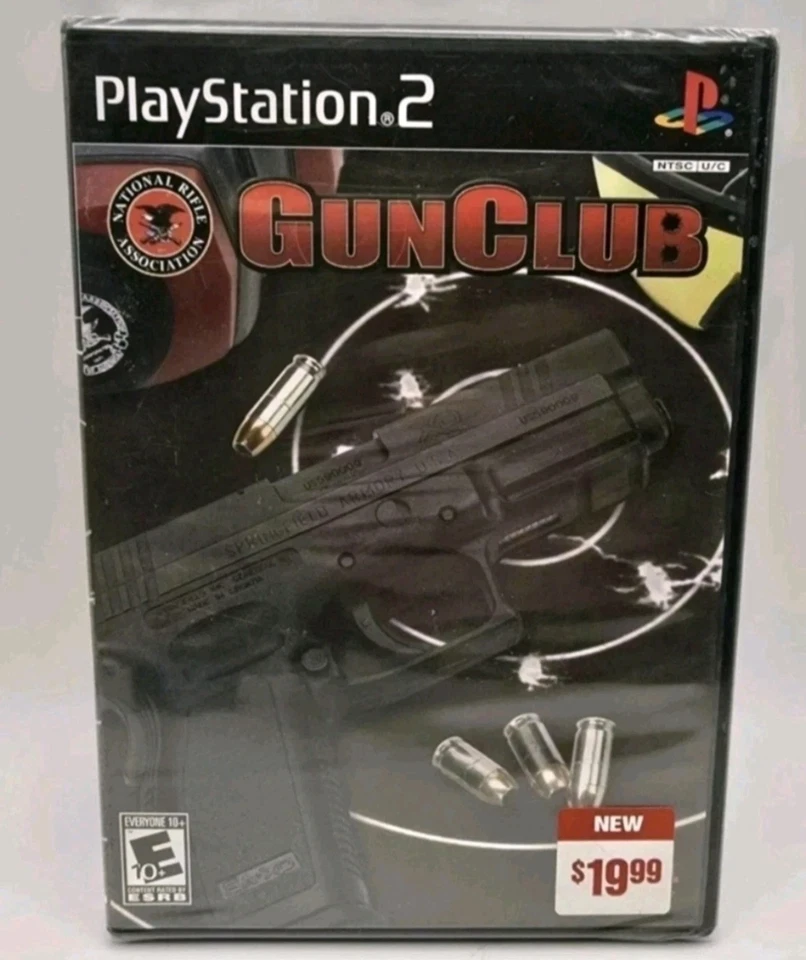 NRA Gun Club Black Label PlayStation 2 PS2 New  - Image 1 of 4