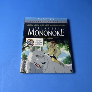 SEALED Princess Mononoke Blu-Ray + DVD sealed with Bonus Features PG-13 - Picture 1 of 5