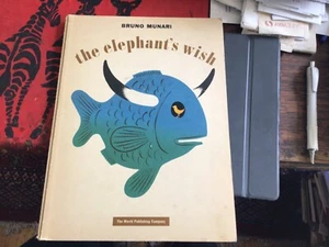 The Elephant's Wish, Bruno Munari, Classic Children's Book 1959 - Picture 1 of 3
