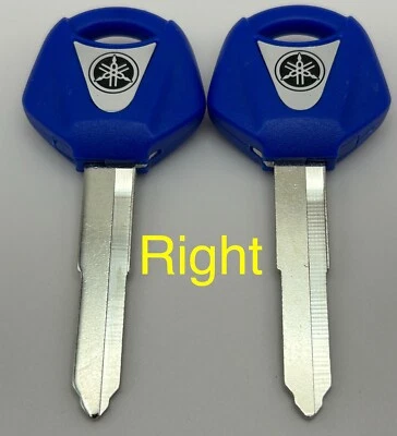 2 Keys Yamaha TW TW200 V Max Star 250 Venture Royale Vino Blanks Motorcycle Key - Image 1 of 3