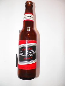 CARLING BREWING Co. BLACK LABEL BEER BOTTLE 12oz CLEVELAND OHIO 1934-1971 - Picture 1 of 5