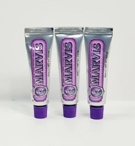 Marvis Toothpaste Jasmin Mint Travel Size 3 Pack. 0.5 Oz. - Picture 1 of 1