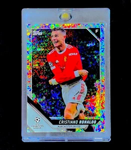 CRISTIANO RONALDO DIAMOND REFRACTOR SP HOLO Soccer Rare Chrome Card - PORTUGAL - Picture 1 of 5