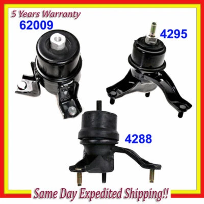 Motor Motor y transmisión. Juego de 3 piezas de montaje M1081 2009-2015 para Toyota Venza 2,7 L Foto 1 de 4