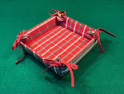Les Olivades Foldable & Reversible Fabric Bread Basket Cover
