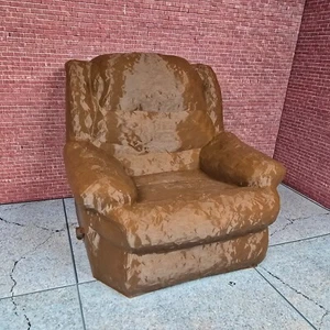 Recliner Model 1/6 scale Dollhouse Diorama Display Accessory - Picture 1 of 18