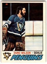 1977-78 O-Pee-Chee Dunc Wilson #224 Pittsburgh Penguins