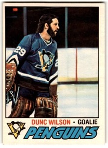 1977-78 O-Pee-Chee Dunc Wilson #224 Pittsburgh Penguins