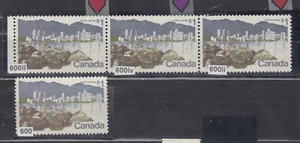 1972-1977 #600 #600ii(2) & #600iv $1.00 QE II  LANDSCAPE DEFINITIVE  ISSUES VAR - Picture 1 of 4