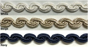 7/16" Rosebud Braid Gimp Trim - 15 Yards! - Picture 1 of 8