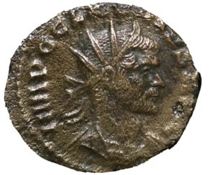 CLAUDIUS II GOTHICUS ROMAN COIN - VERY FINE CONDITION - AE 19mm 2.4 GRAMS - Picture 1 of 2