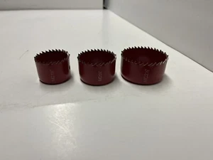 Hole Saws -  Lot of 3 -  MC 1 1/2”, 1 3/4” . 2 1/8” - Picture 1 of 3
