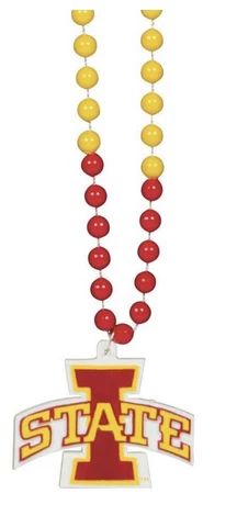 NCAA Iowa State Cyclones Pendant Bead Necklace Cover