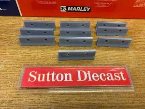 Corgi Modern Truck x10 3D Printed Concrete Barriers 1/50 - Picture 1 of 8