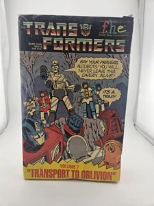 Transformers G1 Transport to Oblivion Vol 7 Betamax 1985 Big Box (not VHS) - Bild 1 von 13