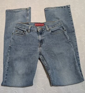 Vintage Levi's 518 Damen 28 x 30,5 Flare Y2K Low Rise Distressed ***DEFEKT*** - Bild 1 von 10
