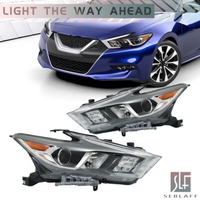Juego de faros delanteros LED OE completo para Nissan Máxima 2016-2018 lado izquierdo+derecho Foto 1 de 4