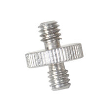 1/4" Male Threaded to 1/4" Threaded Double Male Mount Screw Convert Adapter rt