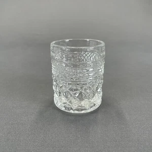 Anchor Hocking Wexford Toothpick Holder Shot Glass 2 1/2" Clear Glass - Picture 1 of 8