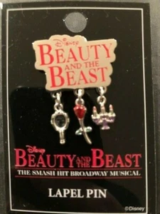 Disney's "Beauty and the Beast" Broadway Musical Lapel Pin **NEW* - Picture 1 of 1