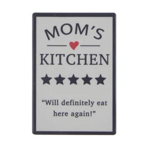 Calamita Frigo Divertente - Cucina della Mamma....." Mangerò Sicuramente Qui di nuovo" - Foto 1 di 1