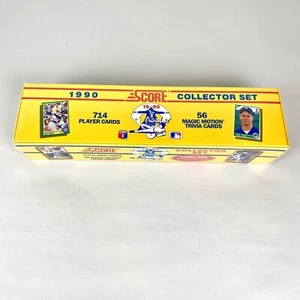 1990 Score Baseball Collector Set SEALED Box 714 Cards + 56 Magic Motion MLB NEW - Picture 1 of 7