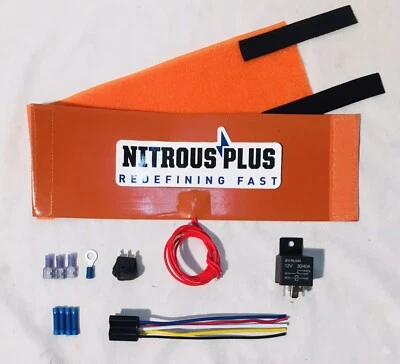 NitrousPlus 一色瓶加热器加热器 2.5 5 10 15 20 磅 高输出 240W — 第 1/4 张图片