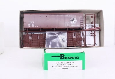 HO Bowser #55348 Detroit Toledo & Ironton X31a Round Flush Roof DTI 12123 - Image 1 of 2