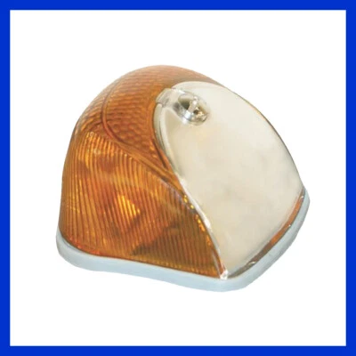 Hella Aufbaublinker Blinker Blinkleuchte mit Chromrand K 12753 , 2BA001244-201 - Bild 1 von 4