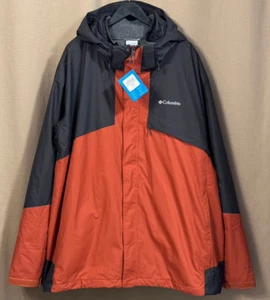 Columbia Men's Bugaboo II Fleece Interchange Jacket Outerwear Warp Red, Shark 6X - Picture 1 of 21