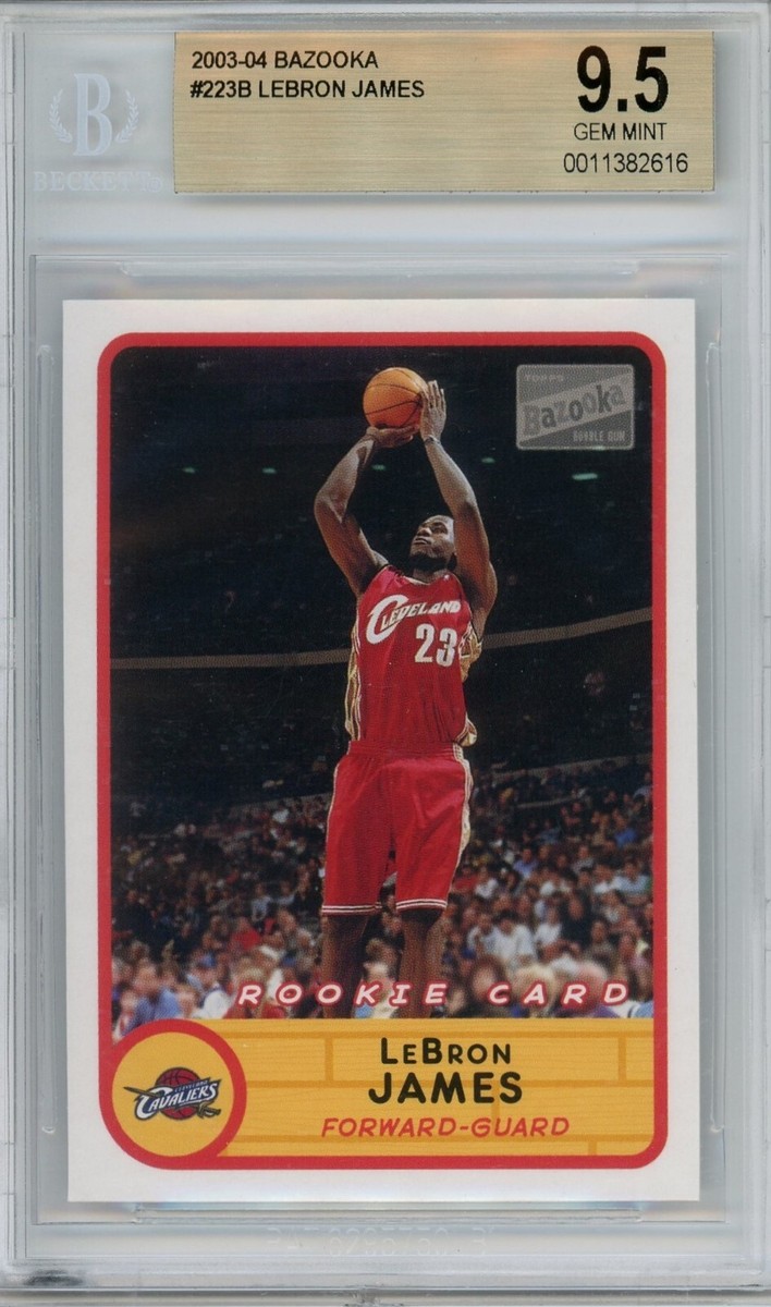 2003-04 Bazooka - LeBron James #223 for sale | eBay
