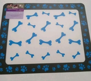 Pet Floor Mat for Cat Or Dog black and White - Picture 1 of 3