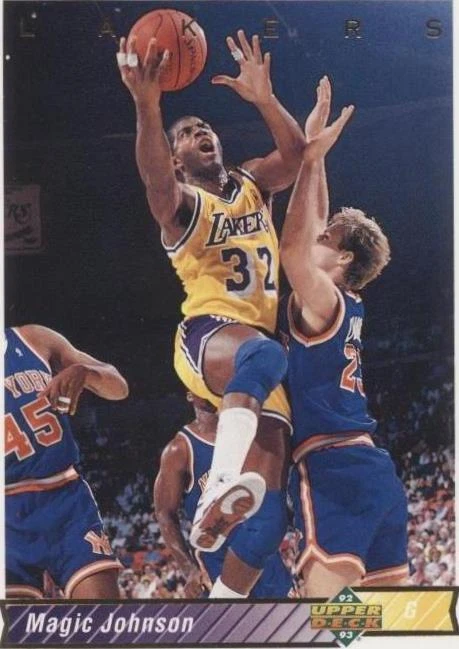 1992-93 Upper Deck - Magic Johnson #32A