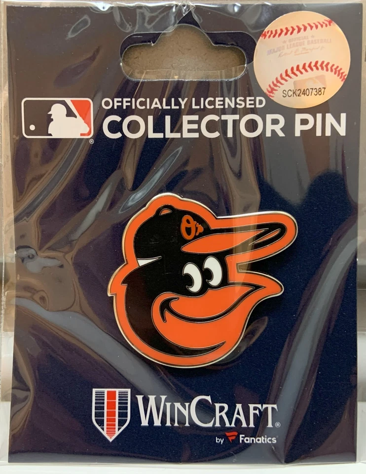 BALTIMORE ORIOLES LOGO COLLECTOR PIN NEW WINCRAFT - Image 1 of 1