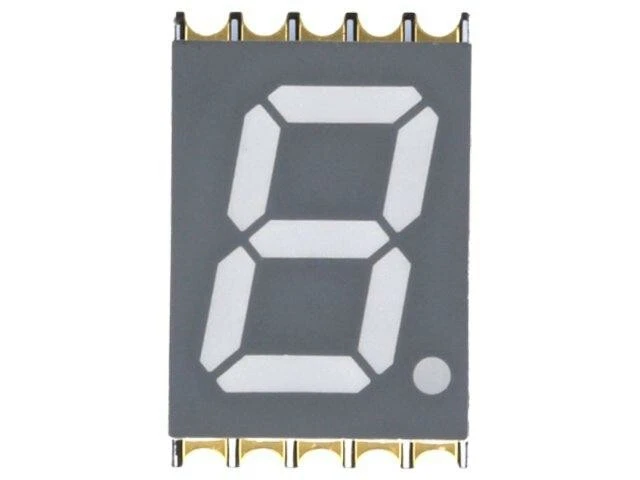 Display OPS-S3911LE-GW-GW: LED 7 segmenti 10mm 0,39" numero Z: 1 catodo rosso... - Immagine 1 di 1