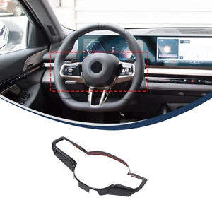Steering Wheel Button Cover For BMW 5 Series G60 Sport Spec 2024-2025 Dry Carbon - Foto 1 di 14