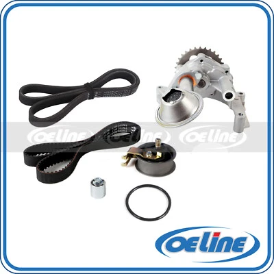 Kit de correa de distribución bomba de aceite correa serpentina para 00-06 Audi TT Volkswagen Jetta 1,8 L Foto 1 de 4